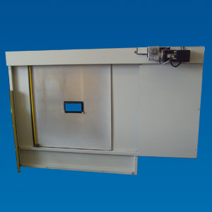 The delay-free MecLock System enables door speeds of up to 1 m/s
